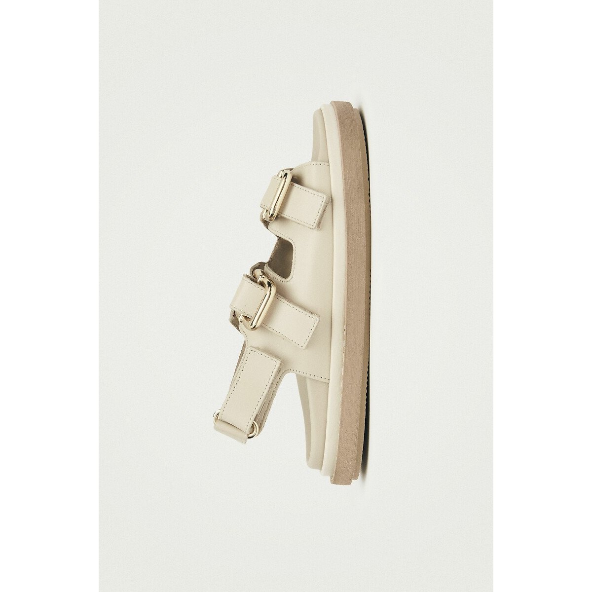 Harper Leather Sandals cream, ALOHAS