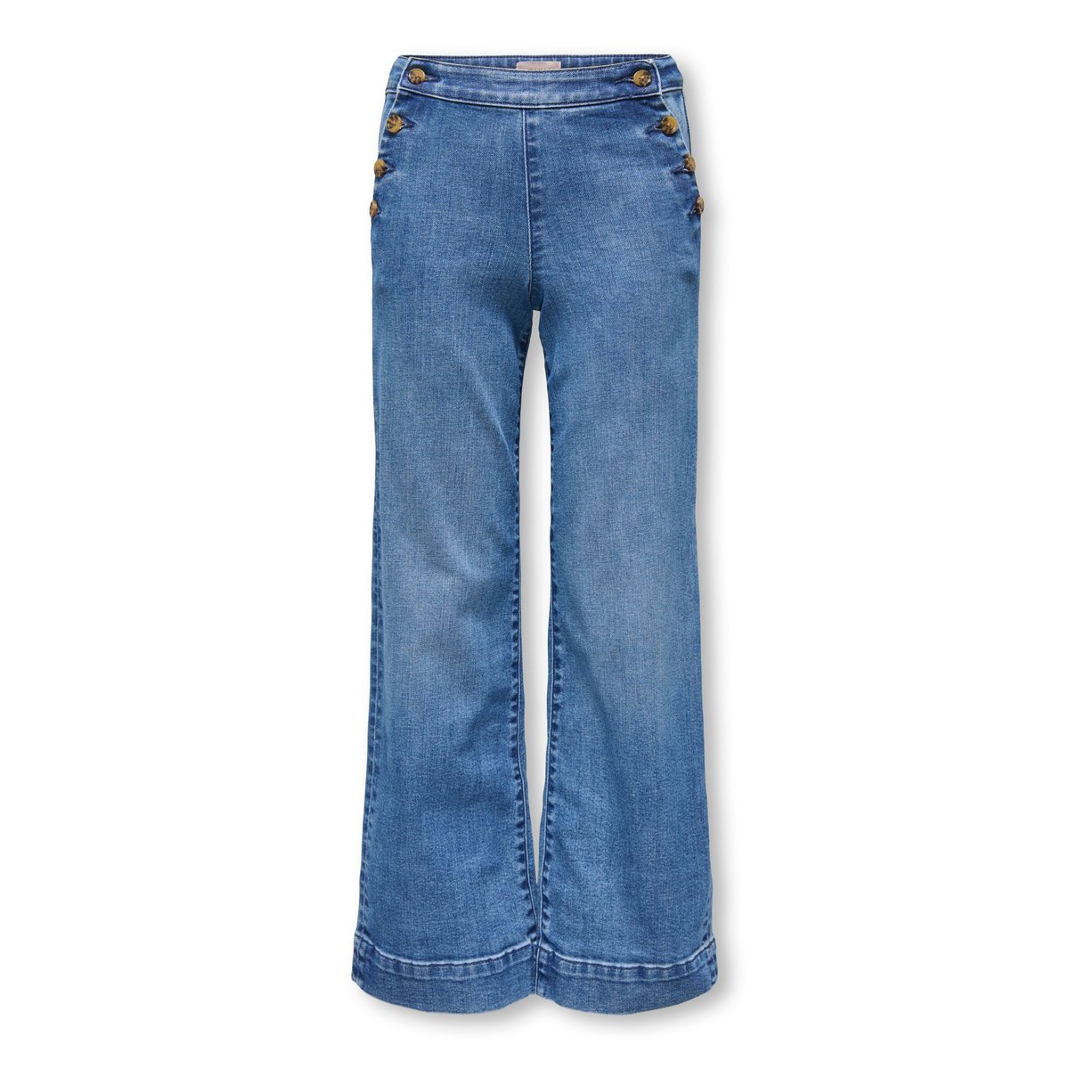 Jean À Jambe Large medium blue denim, KIDS ONLY