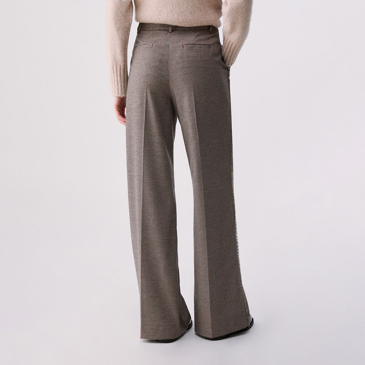 Pantalon long en pied-de-poule pied-de-poule, LIU JO