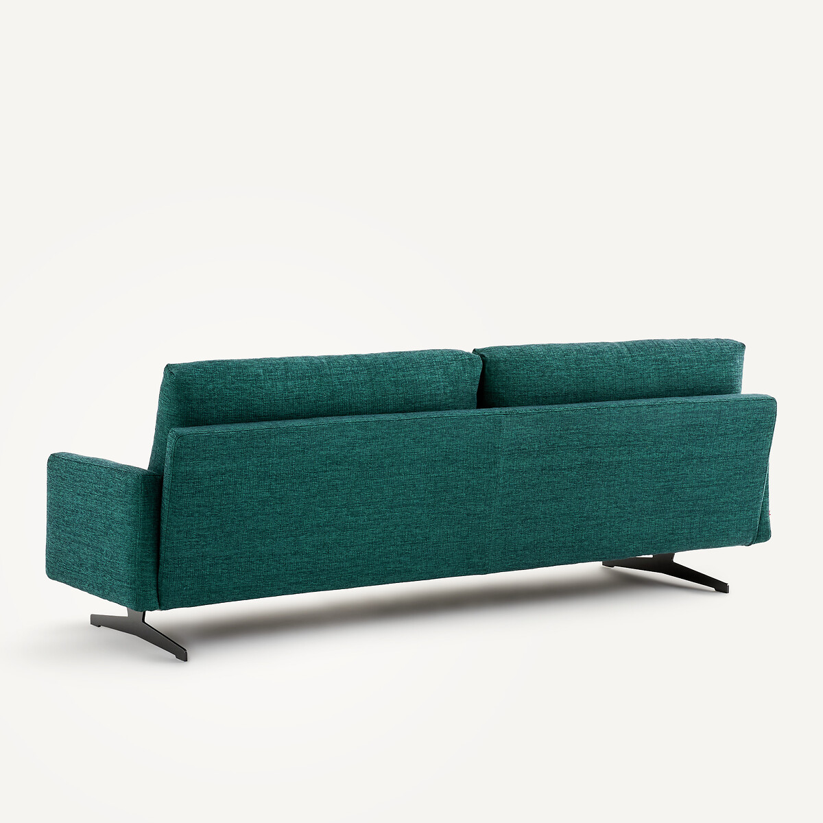 3- oder 4-Sitzer-Sofa, aus jaspiertem Canvas, DELICATO dunkelgrün, AM.PM