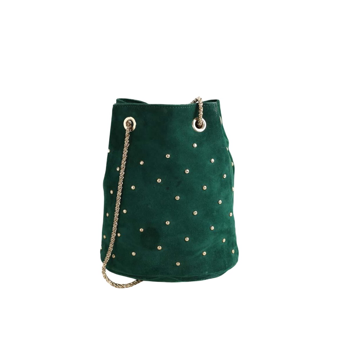 Pochette - Bon État vert, SEZANE
