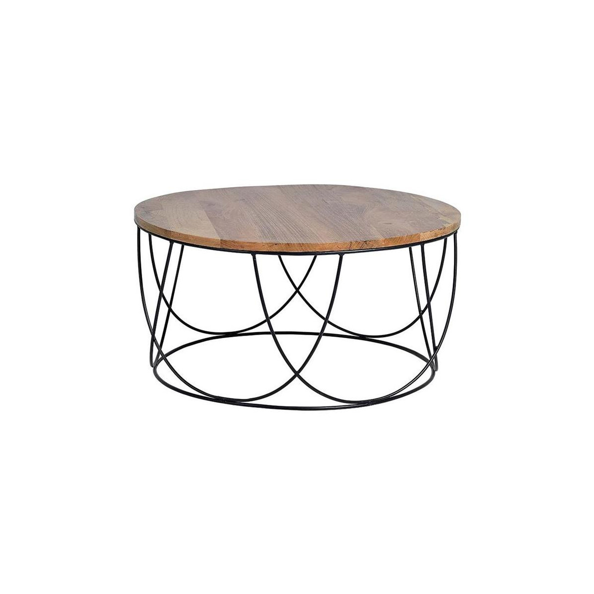 Table basse marron, DECORATION D’AUTREFOIS