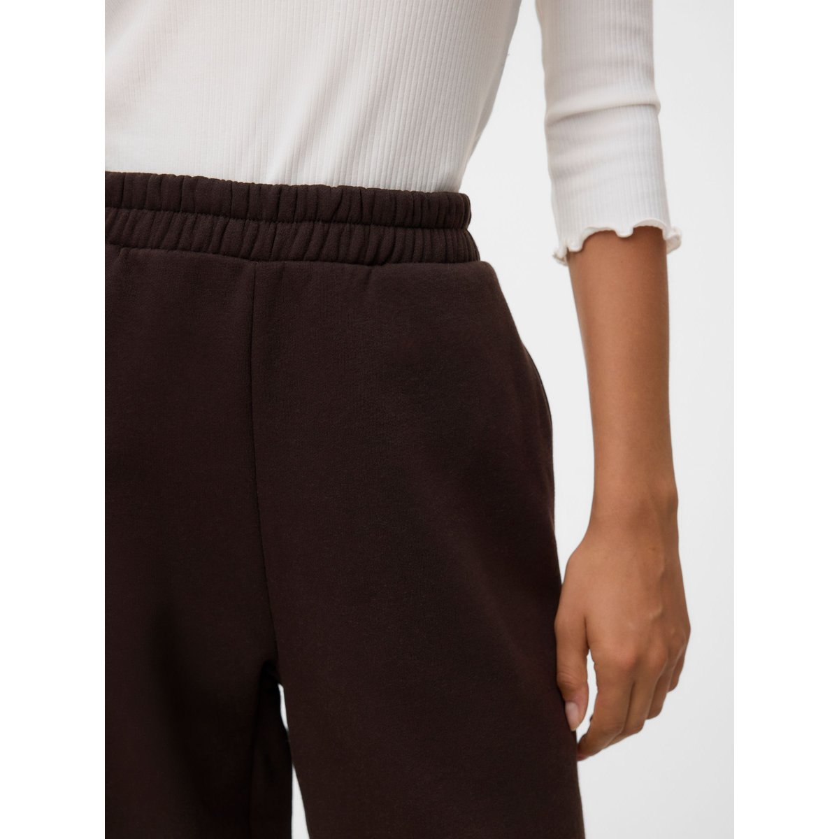 Pantalon À Jambe Large chocolate torte, VERO MODA