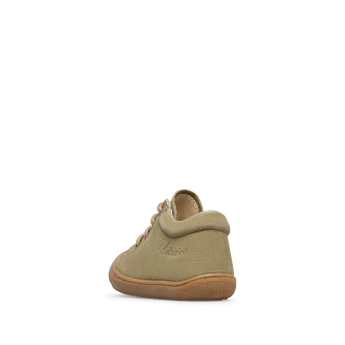 Chaussures premiers pas en suède COCOON kaki-, NATURINO