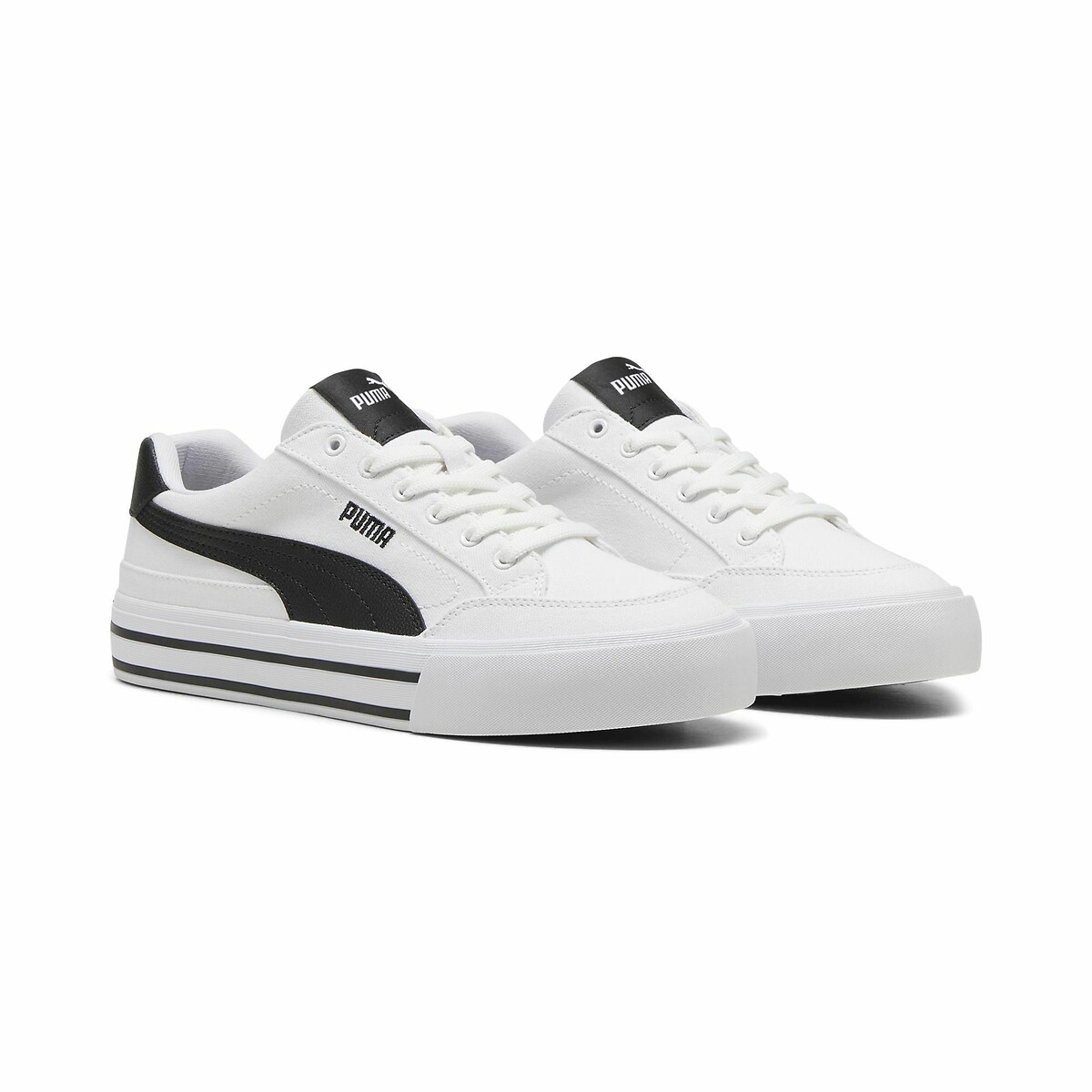 Baskets Court Classic Vulc blanc/noir, PUMA