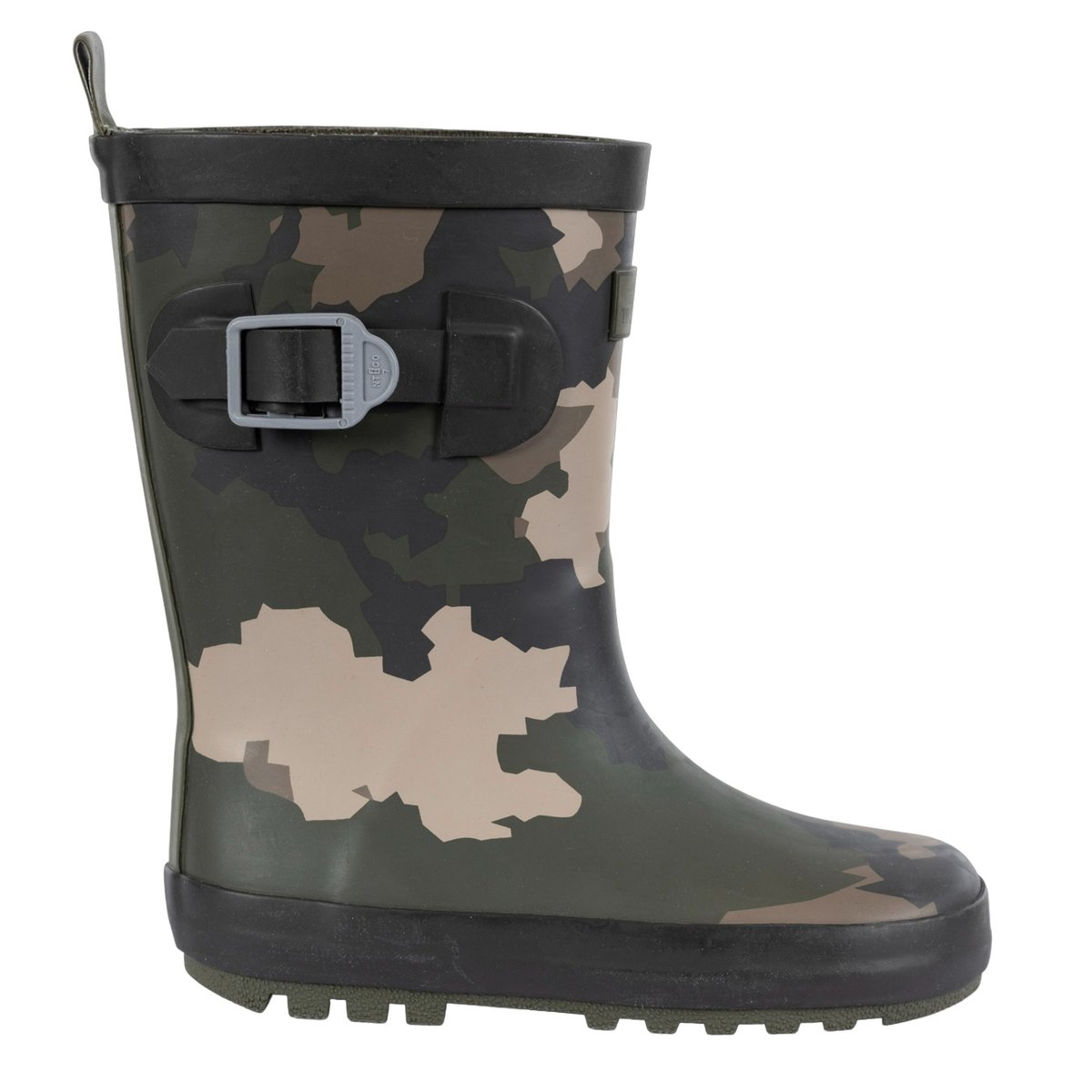 Bottes de pluie PUDDLE vert / marron / noir, TRESPASS