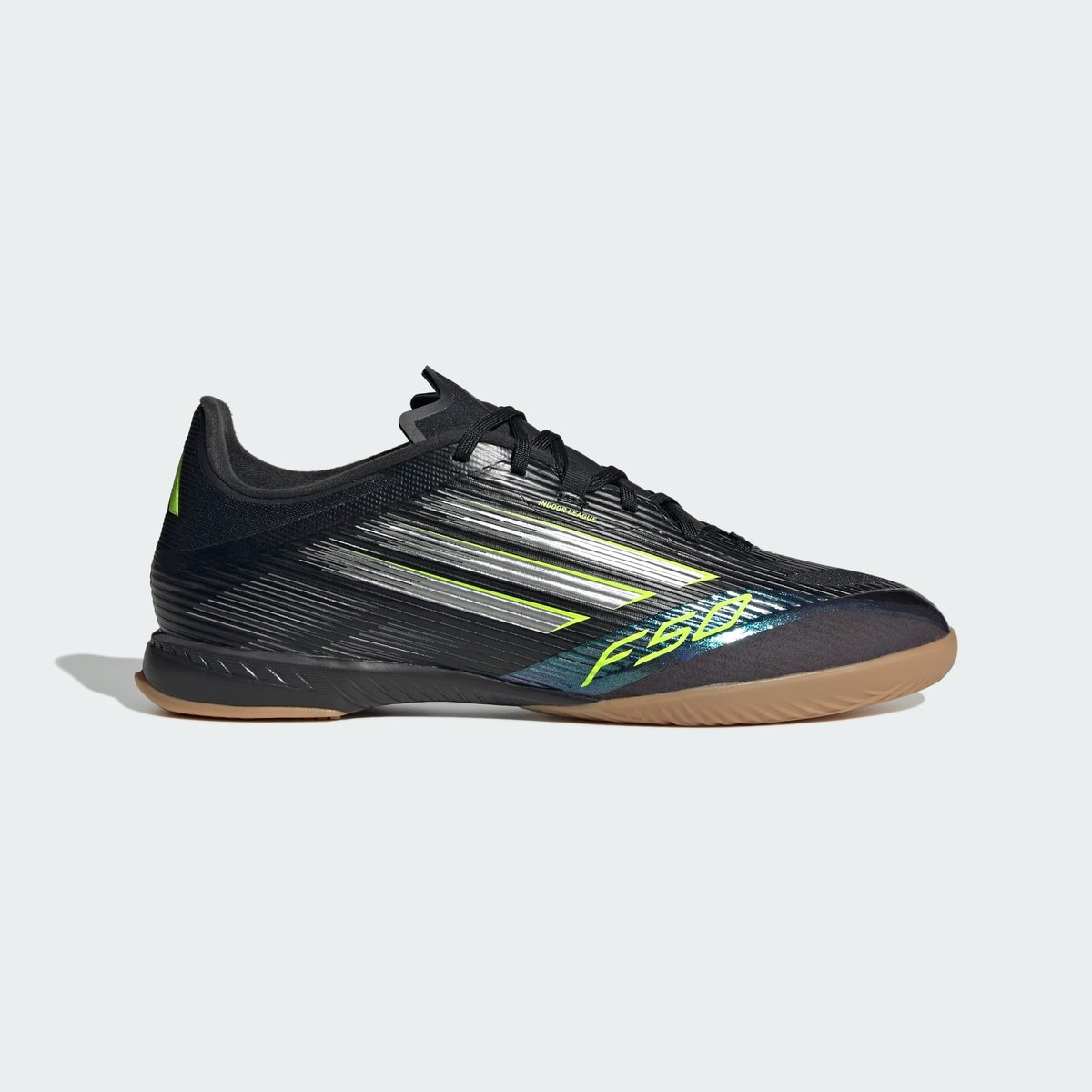 Chaussure F50 League Indoor Chaussure F50 League Indoor core black / iron metallic / lucid lemon, adidas Performance