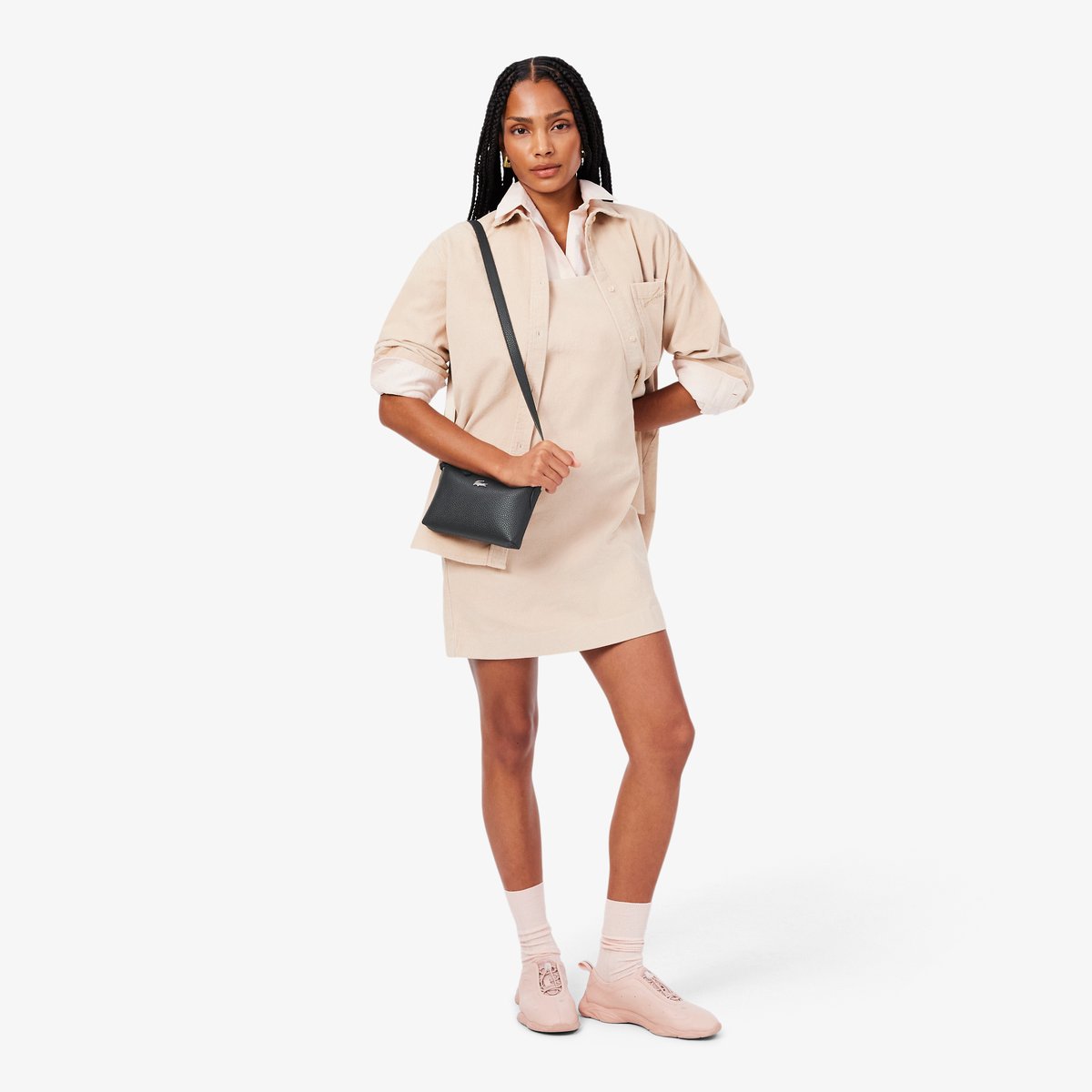 Mini sac à bandoulière Anna noir-m66, LACOSTE