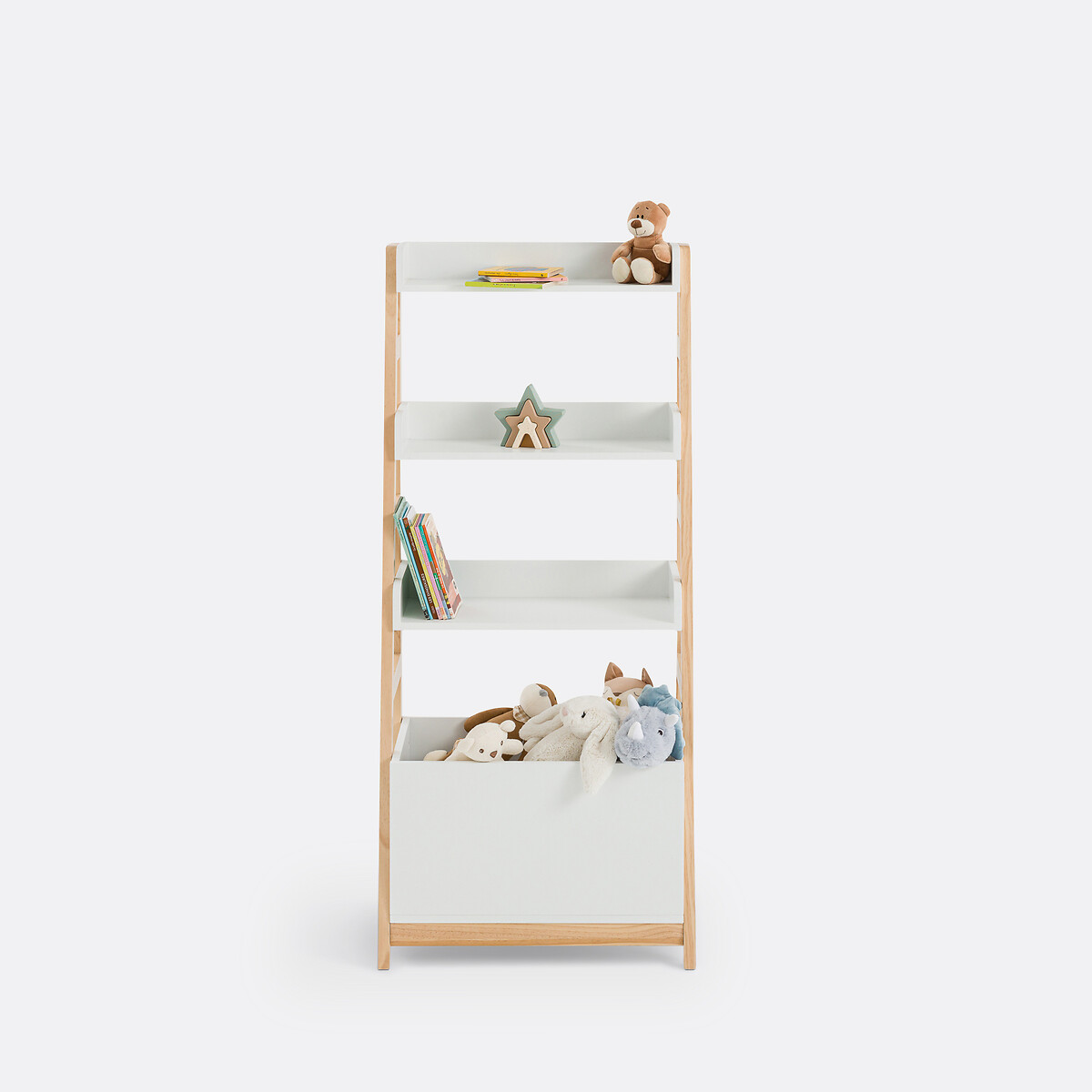 Estantería infantil, Sueno blanco/madera, LA REDOUTE INTERIEURS