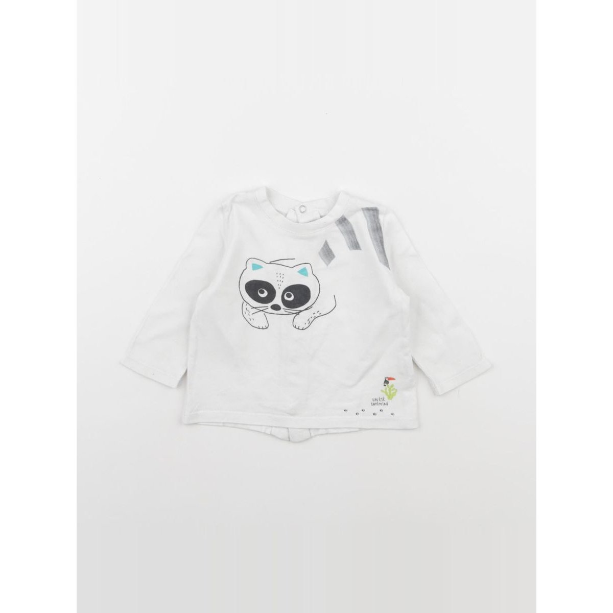Tee-shirt - Très bon état blanc, CATIMINI