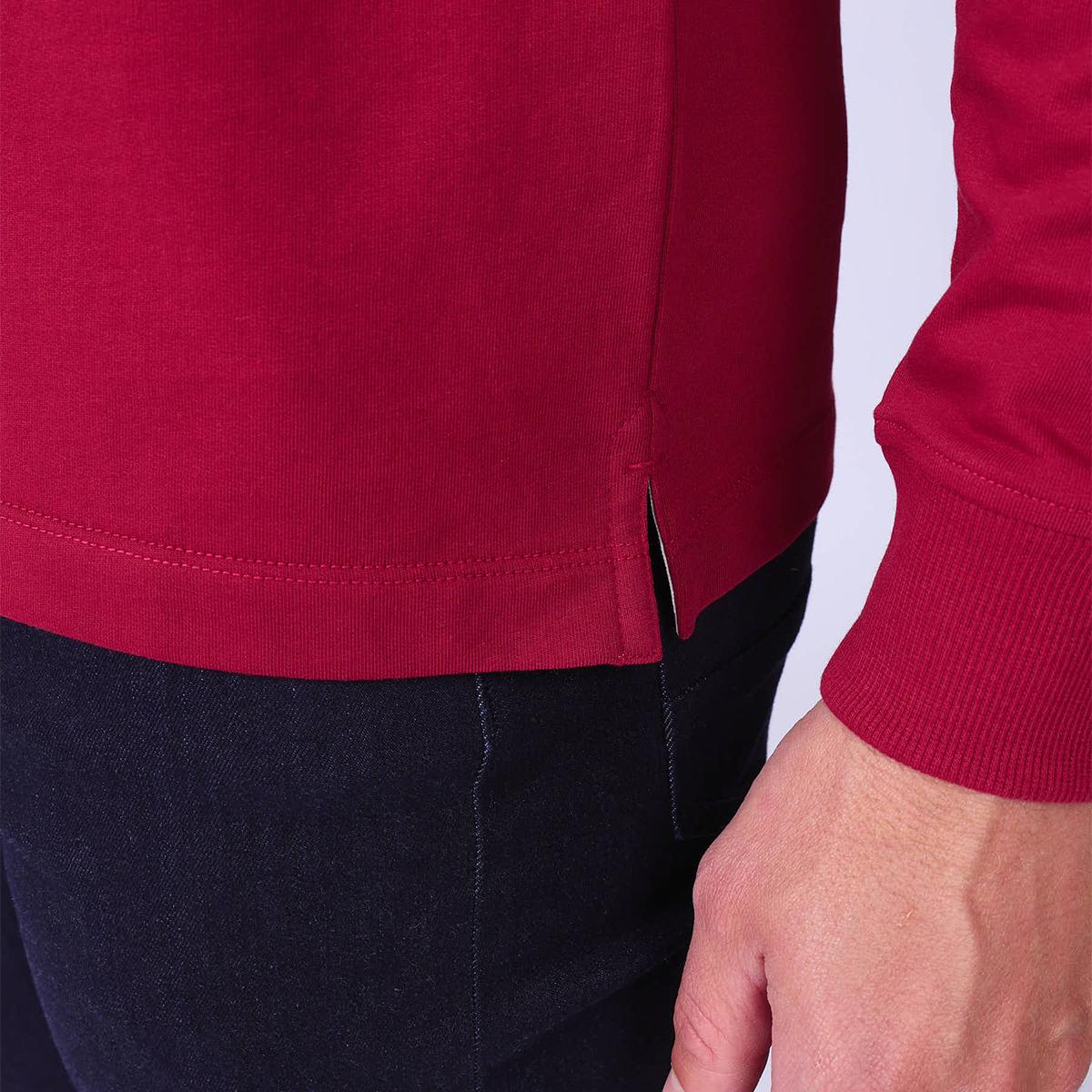 Polo Rugby avec blason rouge, MISE AU GREEN