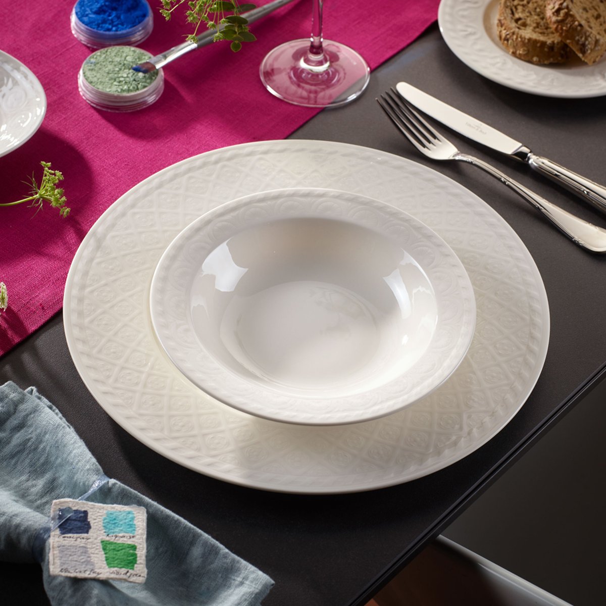 Assiette Calotte CELLINI blanc, VILLEROY & BOCH