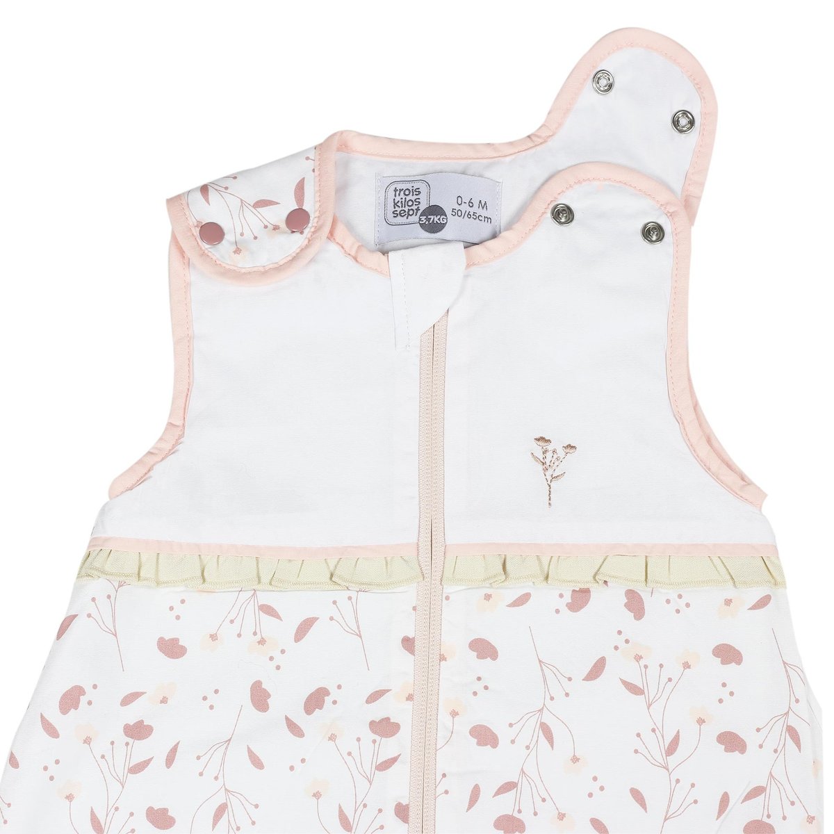 Gigoteuse - motif floral rosa, TROIS KILOS SEPT