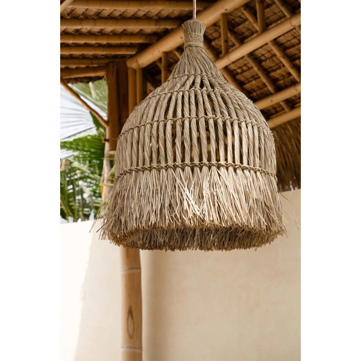 Suspension en herbe GUAGUA beige, BAZAR BIZAR