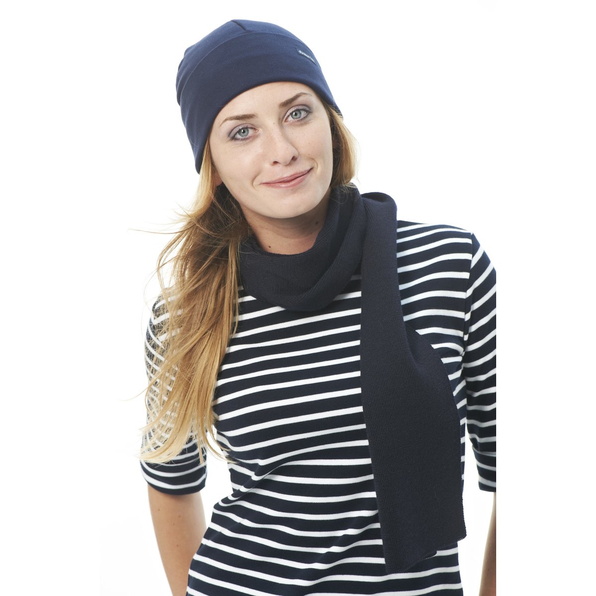 Bonnet uni en coton TRÉGUIER navire, ARMOR-LUX