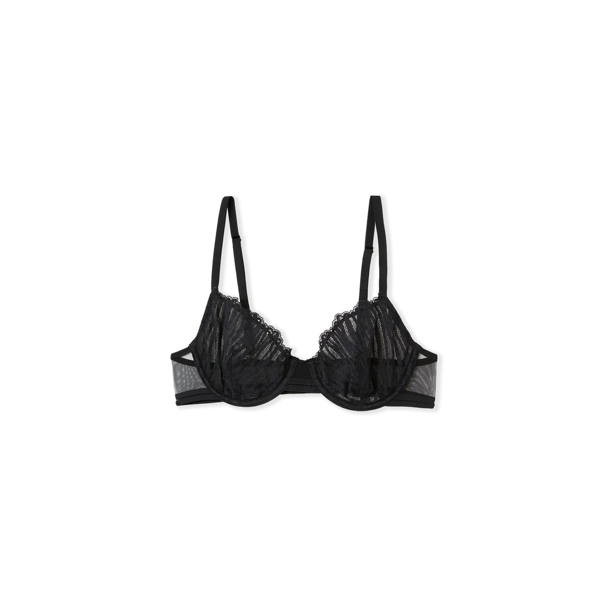 Soutien-gorge classique en dentelle ONYX noir, ETAM