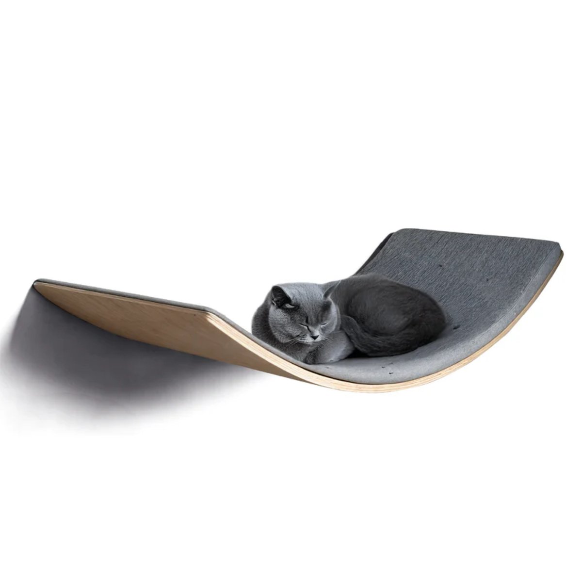 Lit en bois pour chat Loya Light beige, MAMAPETZ