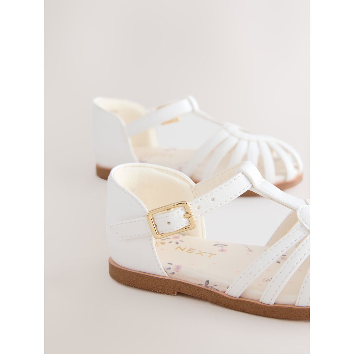 Sandales cœur pour grandes occasions blanc, NEXT