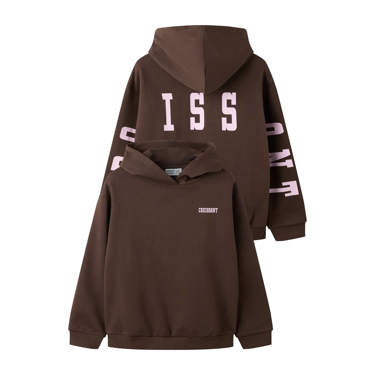 Sweat À Capuche marron - seal brown1, NAME IT