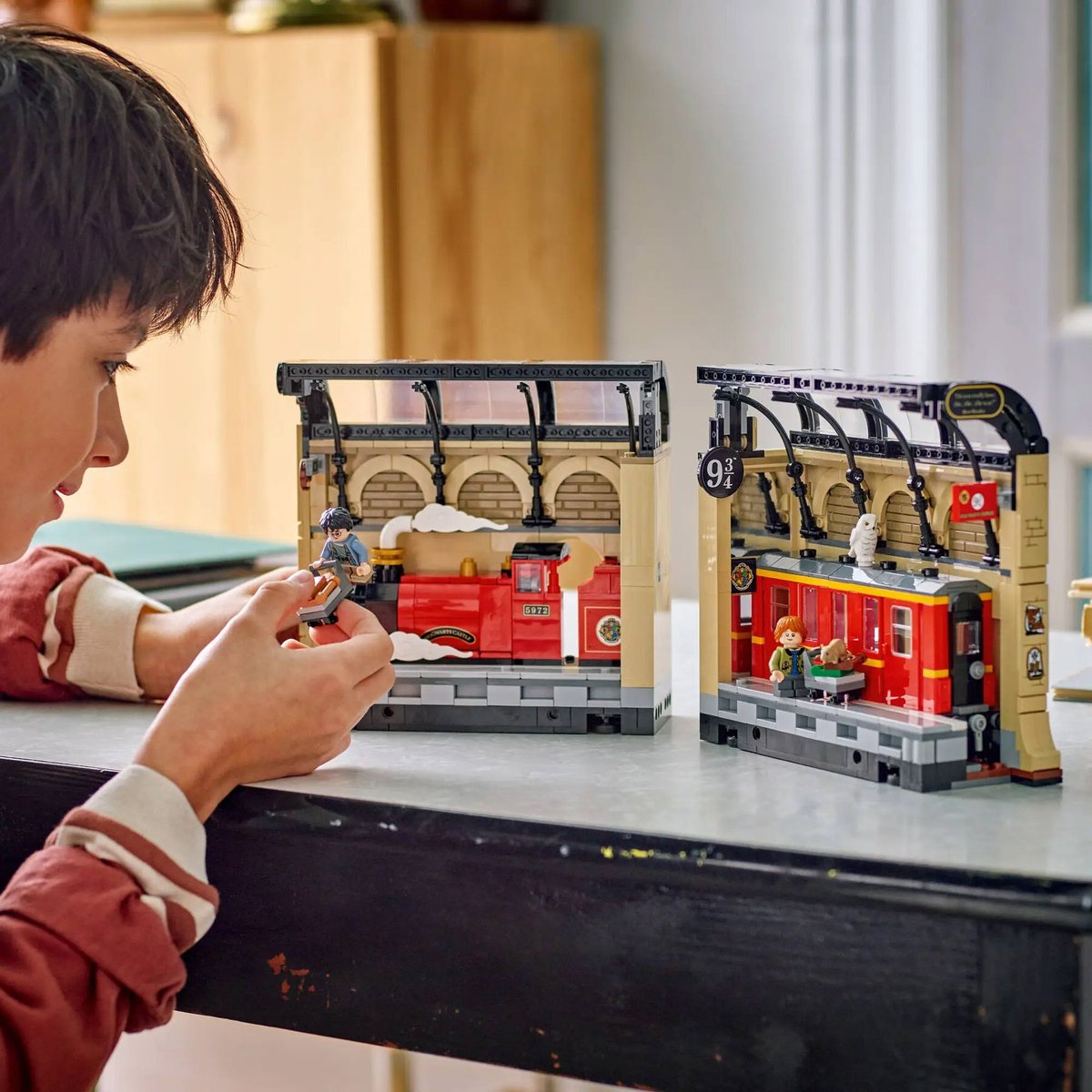 LEGO Harry Potter - Book Nook : Le Poudlard Express 76450 - Décoration Magique multicolore, LEGO