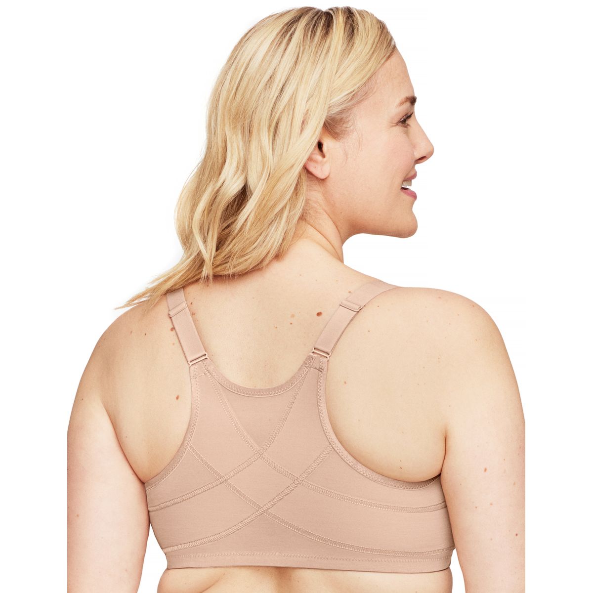 Soutien-gorge WonderWire Posture Fermeture Devant chair, GLAMORISE