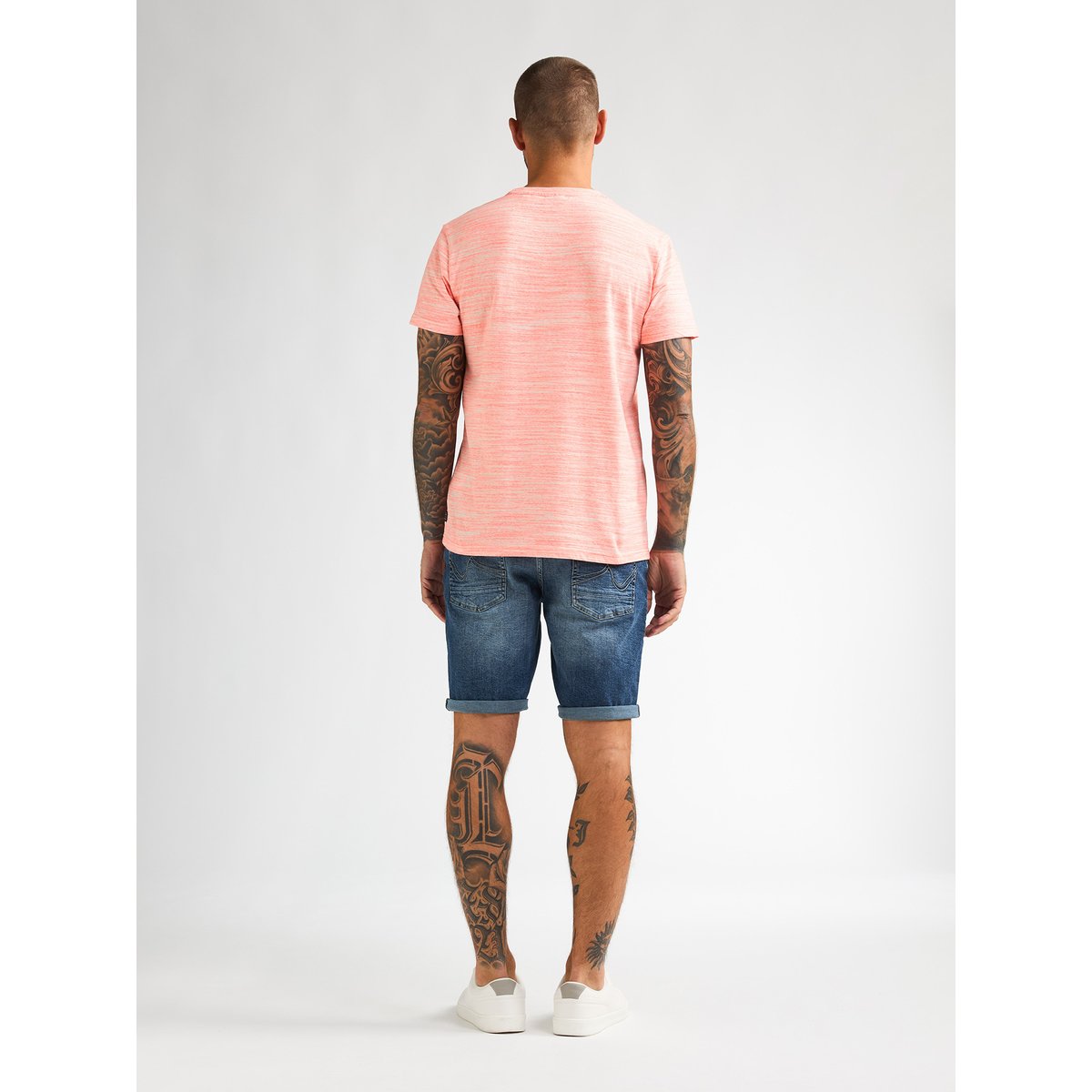 T-shirt à logo quasar rose fiery coral, PETROL INDUSTRIES