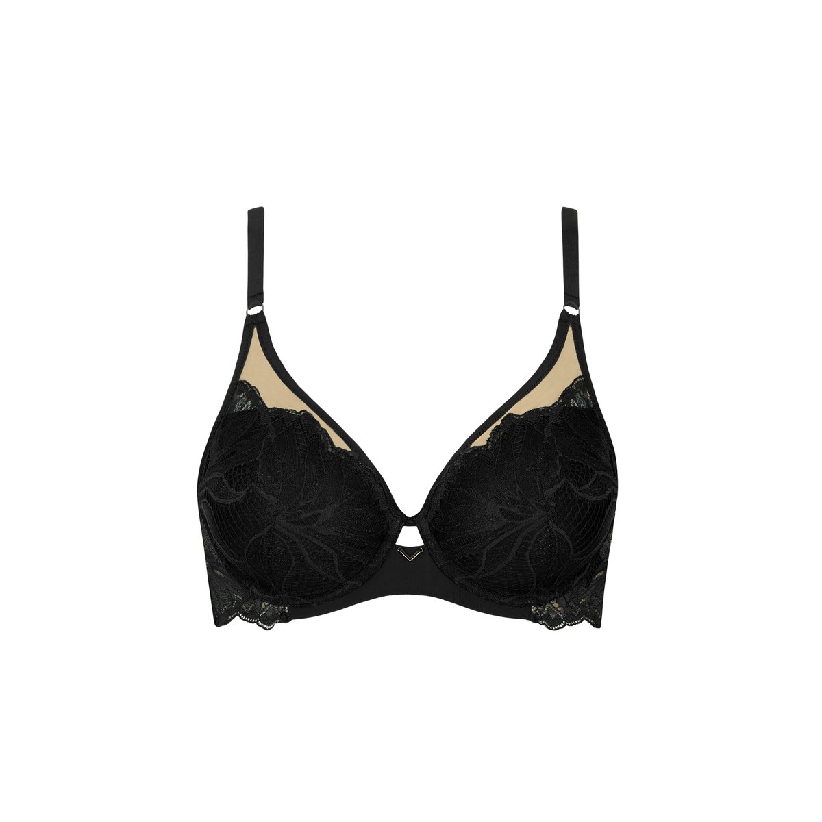 Soutien-gorge préformé CHARISMA noir, LISCA