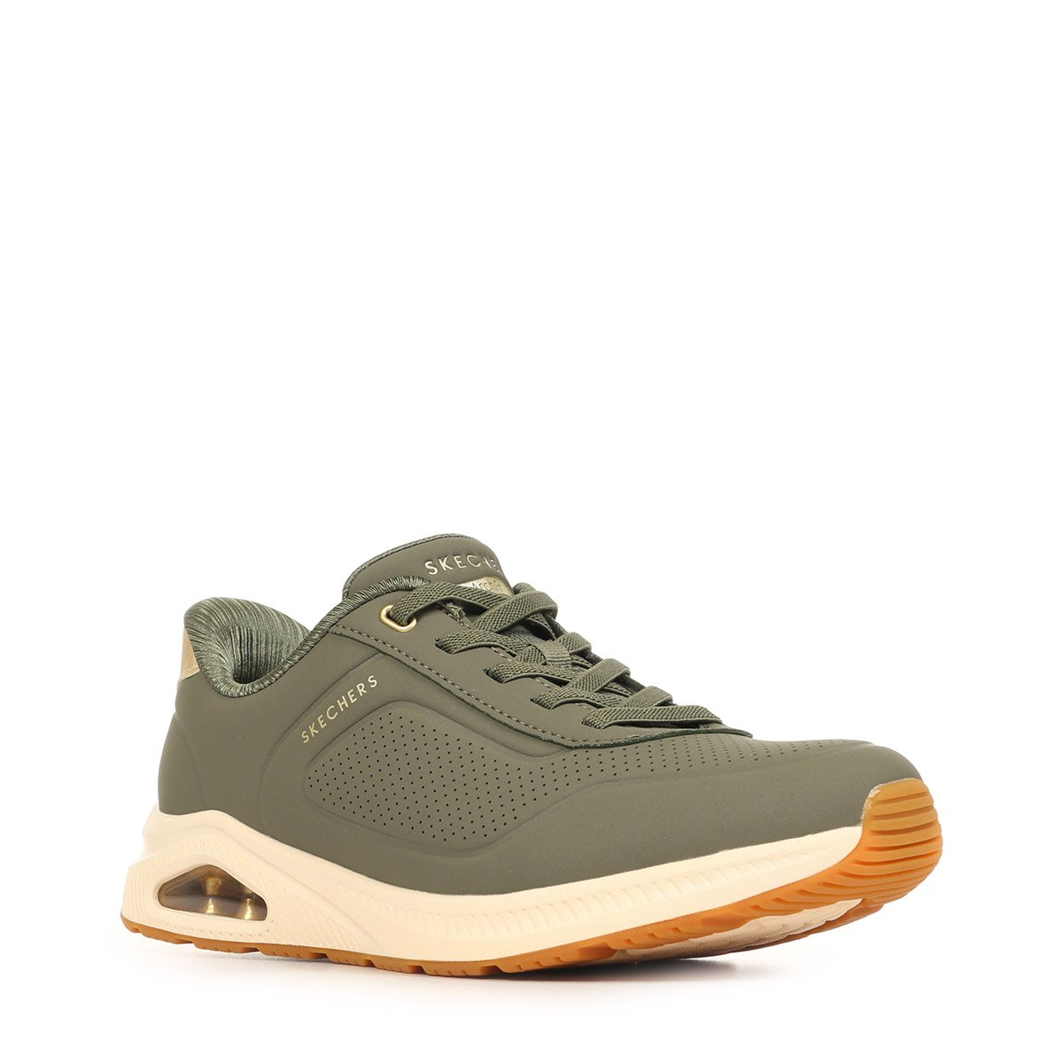 Baskets ARCH FIT UNO RELAXING ON AIR olive, SKECHERS
