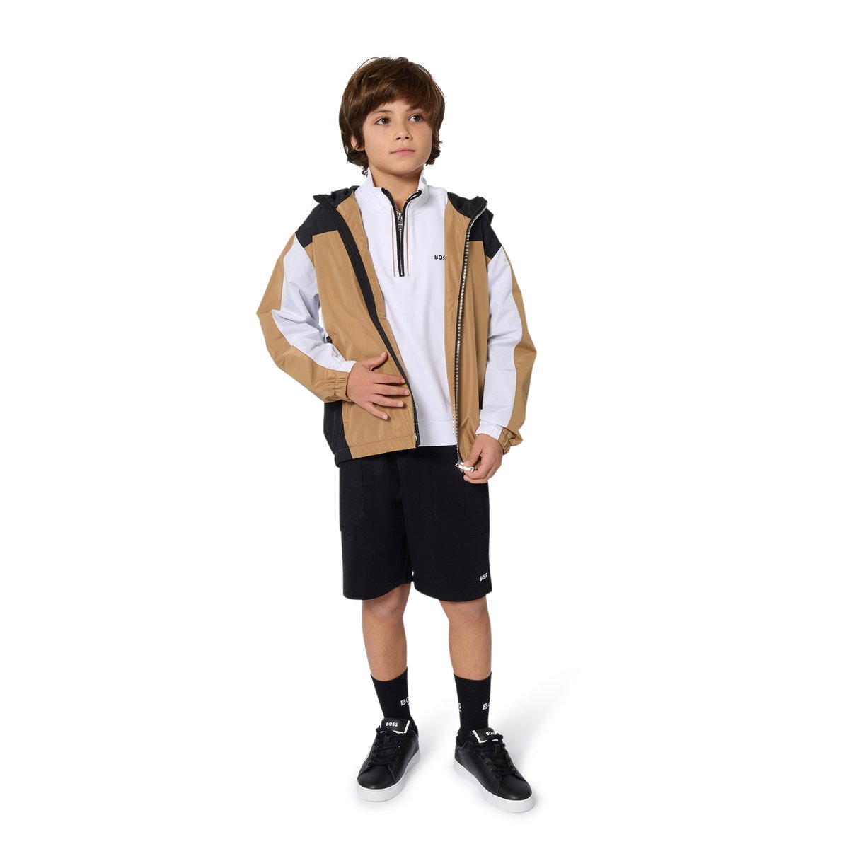 Short black, BOSS KIDSWEAR