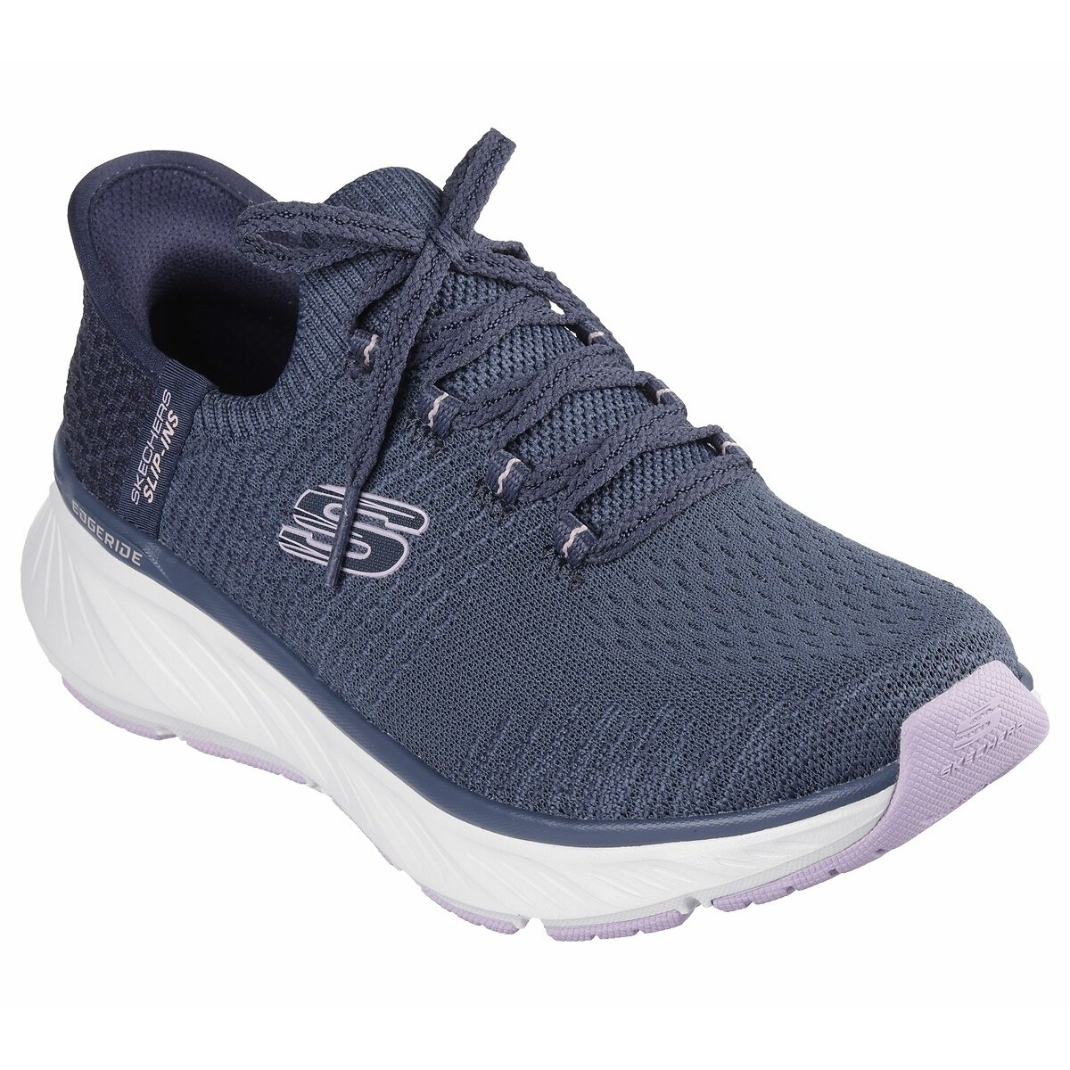 Baskets Slip-Ins Relaxed Fit: Edgeride bleu marine, SKECHERS