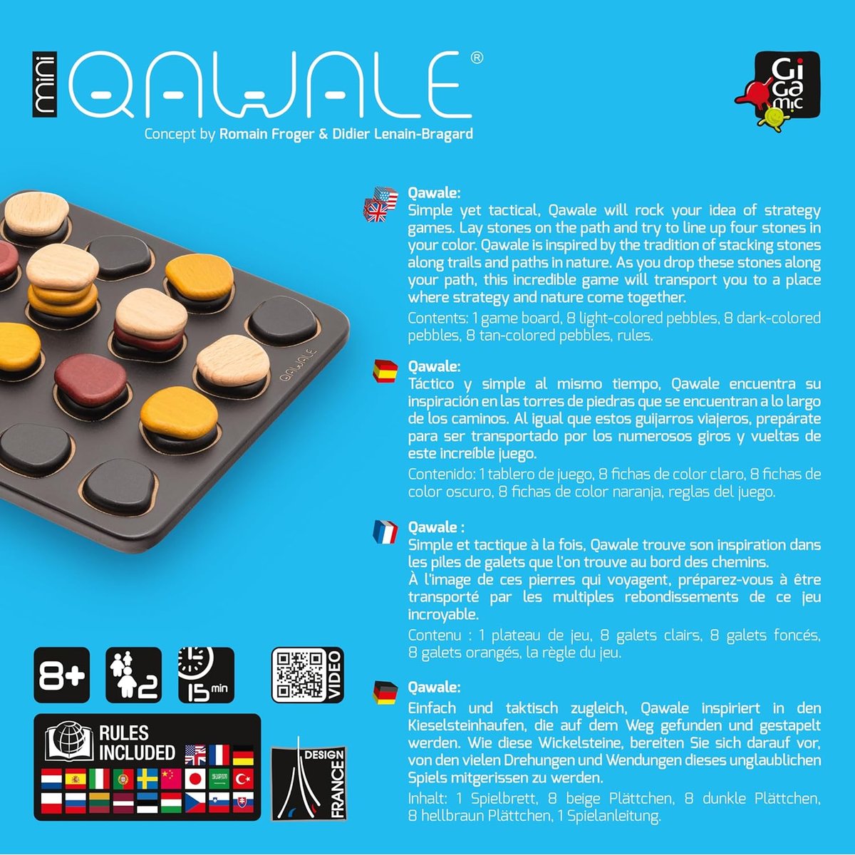 Qawale mini marron, GIGAMIC