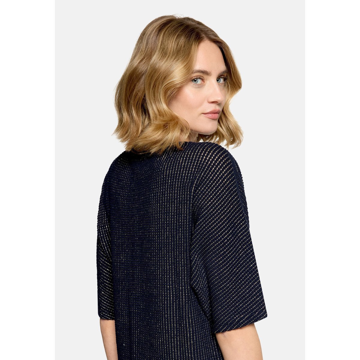 T-Shirt avec structure avec structure dark sky, BETTY BARCLAY