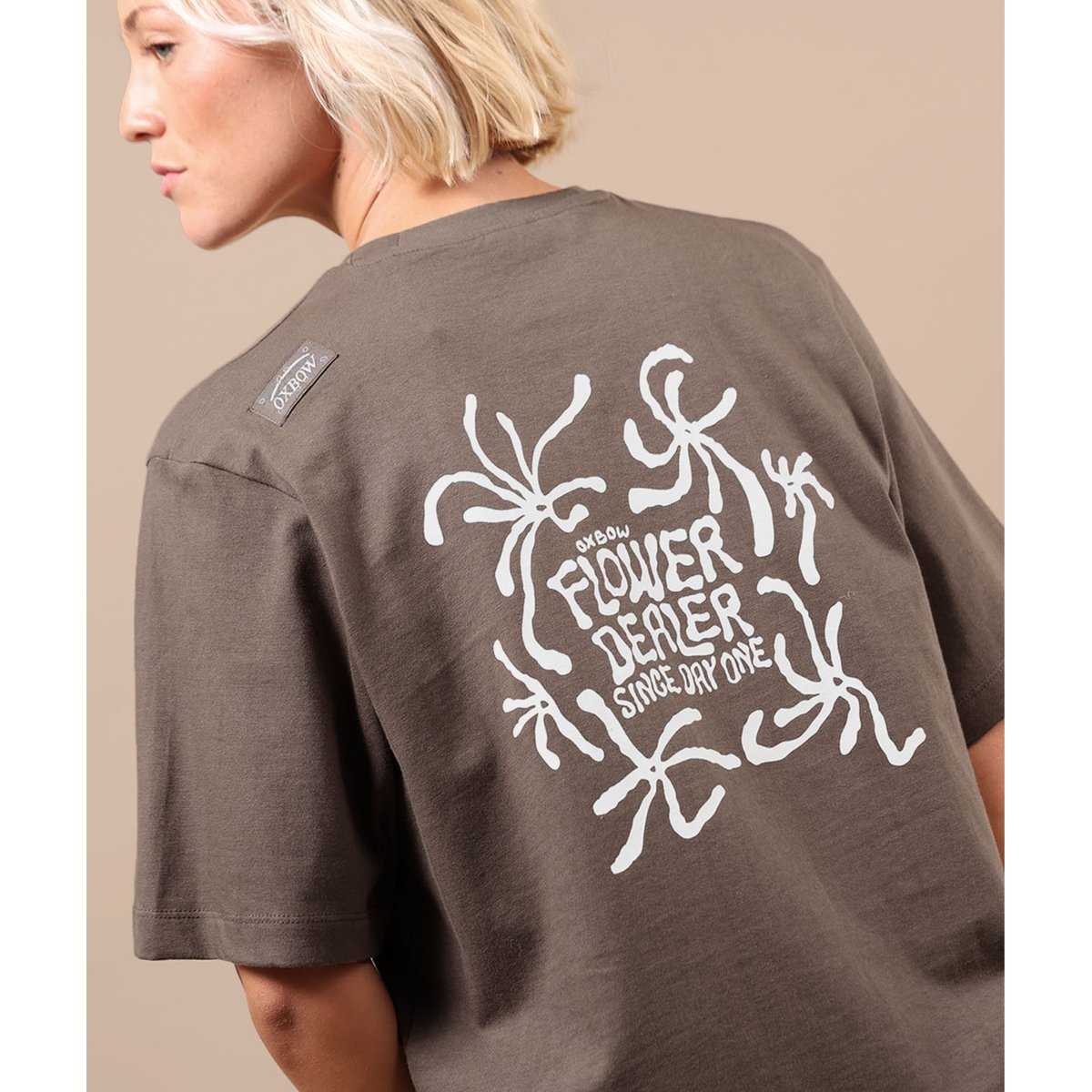 Tee-shirt manches courtes MELT pebble, OXBOW