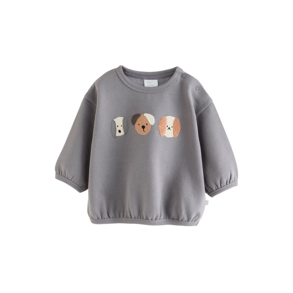 Ensemble bébé avec sweat et legging chiens gris, NEXT