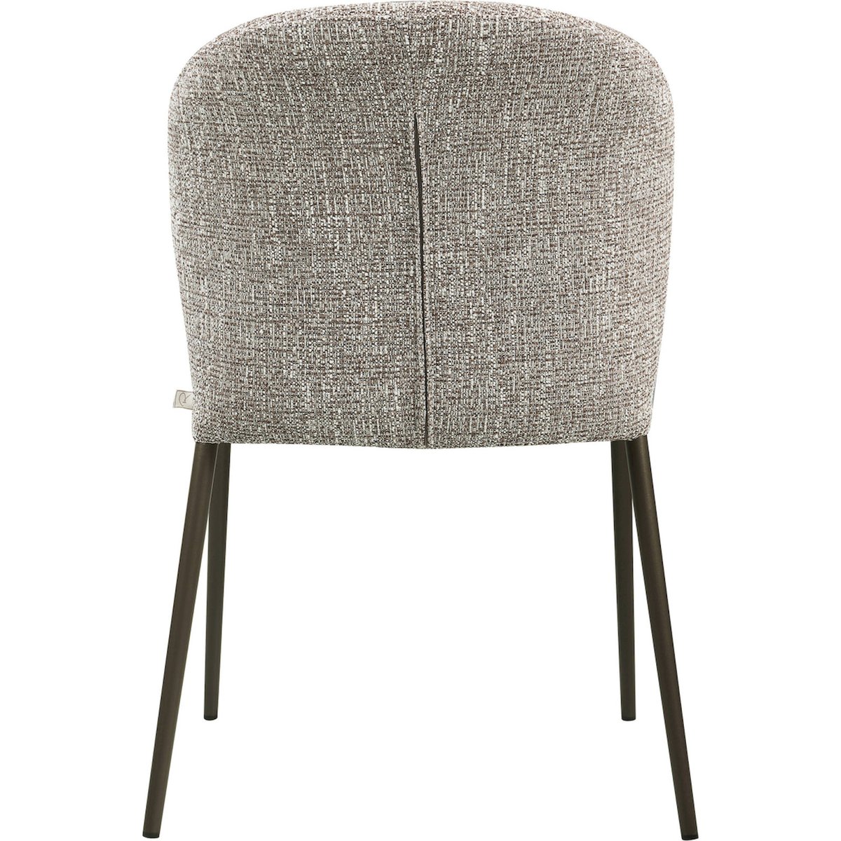 Chaise empilable de salle à manger, Lot de 2 earth tweed, RECOLLECTION