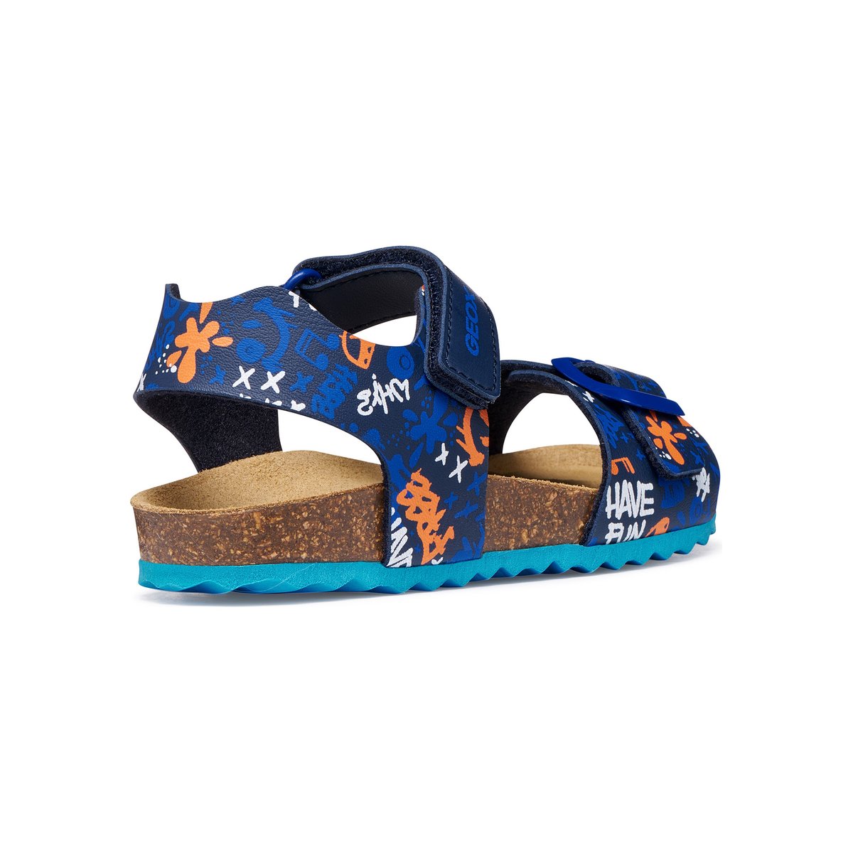 Sandales Ghita bleu marine/bleu clair, GEOX