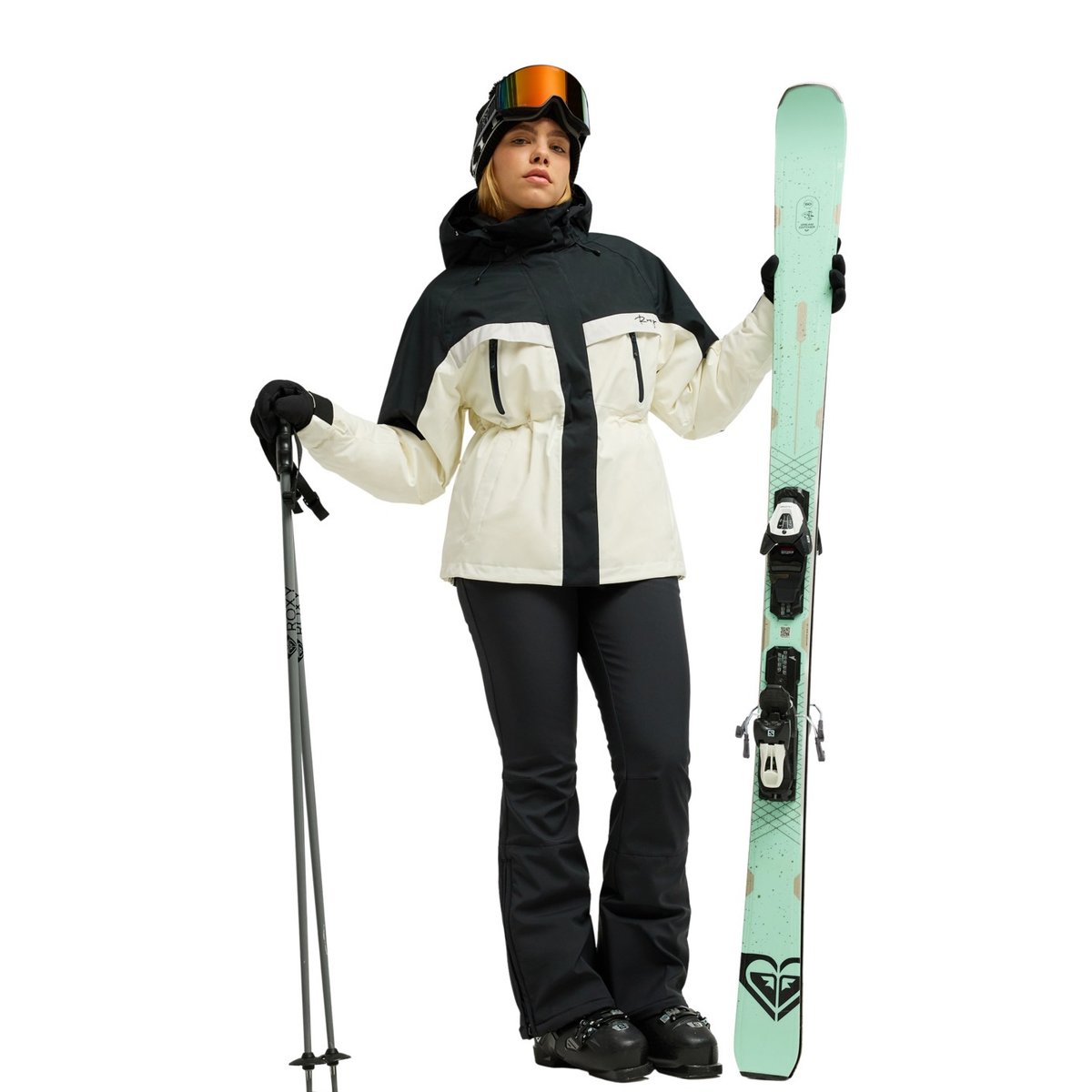 Veste de snow technique 15K GLACIAL GRACE. noir true black, ROXY