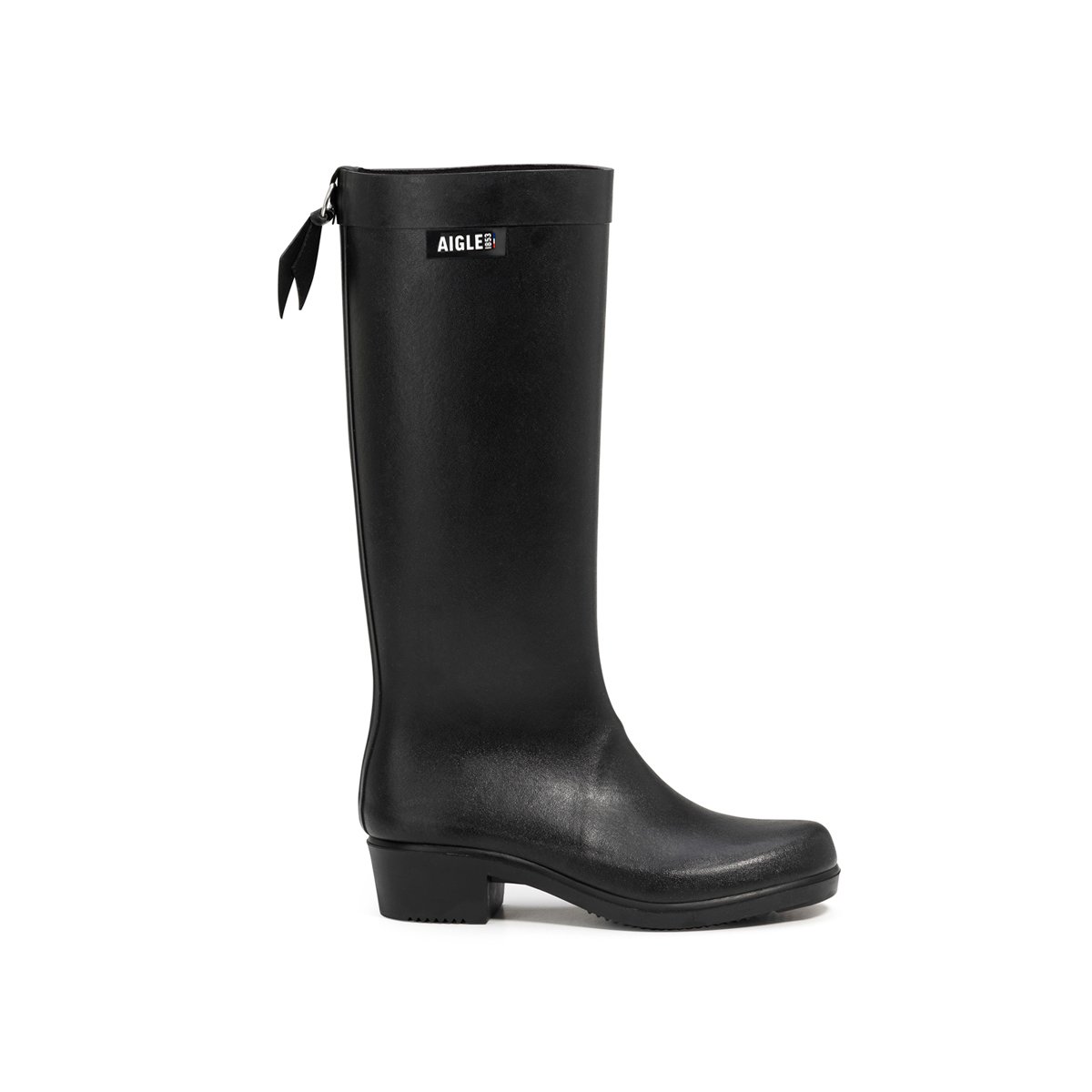 Bottes de pluie à talons MYRICA noir, AIGLE