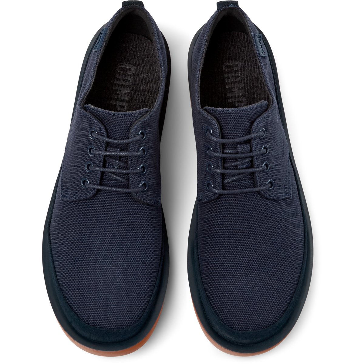 Derbies Wagon bleu marin, CAMPER