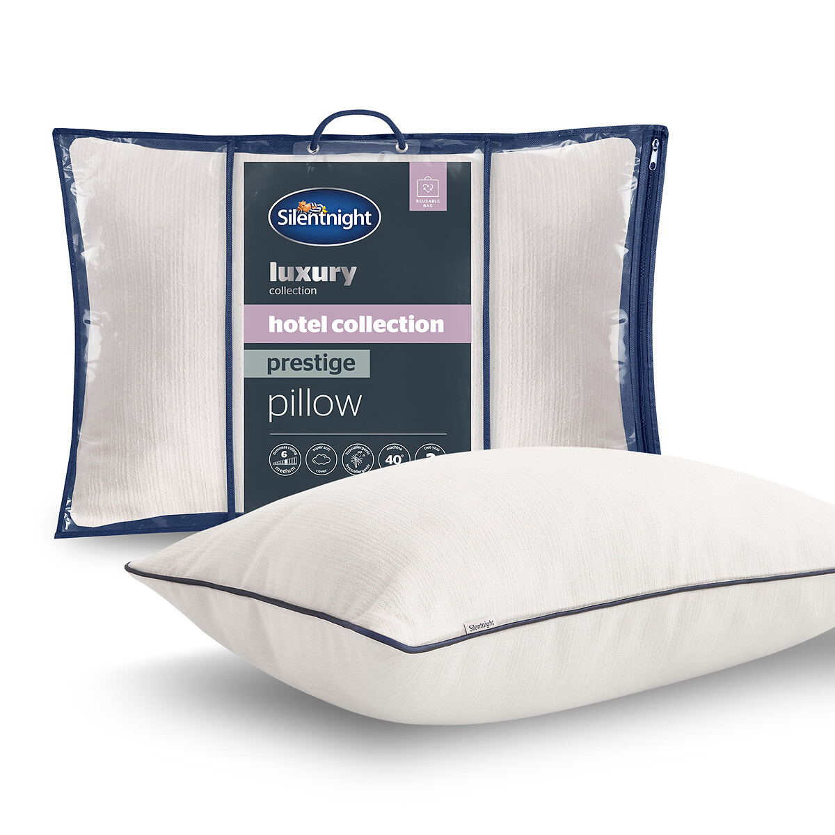 Hotel Collection Prestige Pillow white, SILENTNIGHT