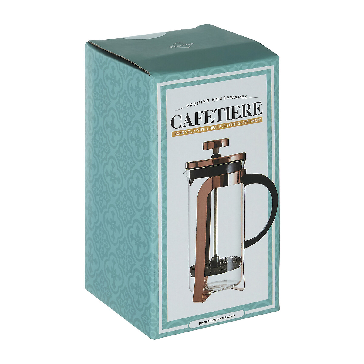 Akeala Rose Gold Cafetiere 350ml gold-coloured, SO'HOME