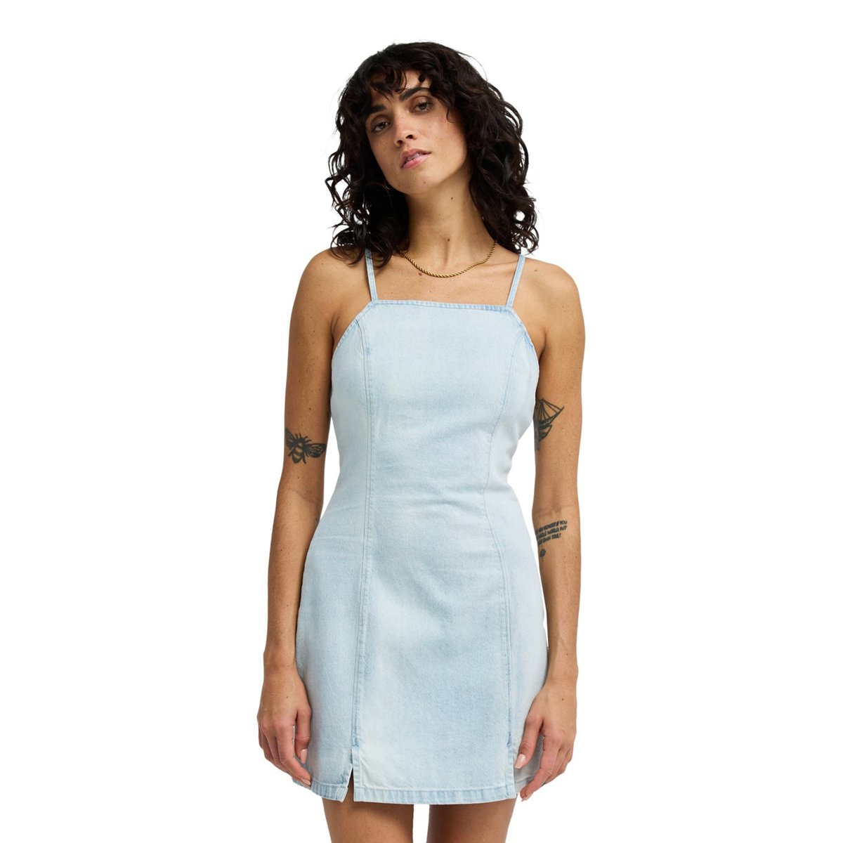 Robe en jean JADE SALTWASHED bleu blue mist, BILLABONG