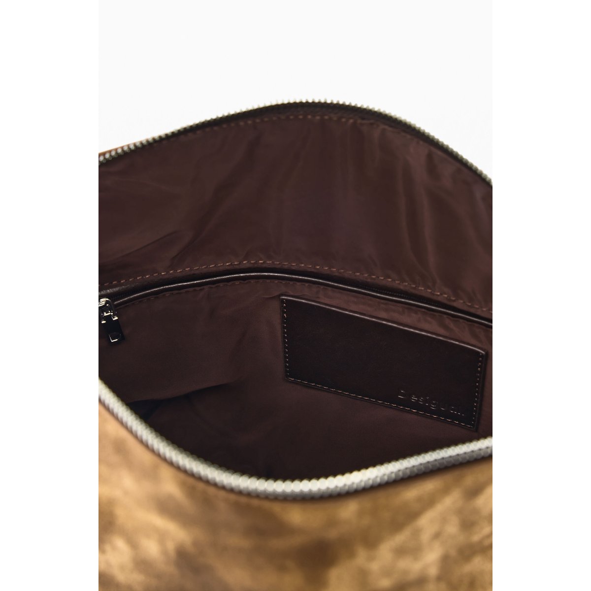 Sac matelassé moyen marron, DESIGUAL
