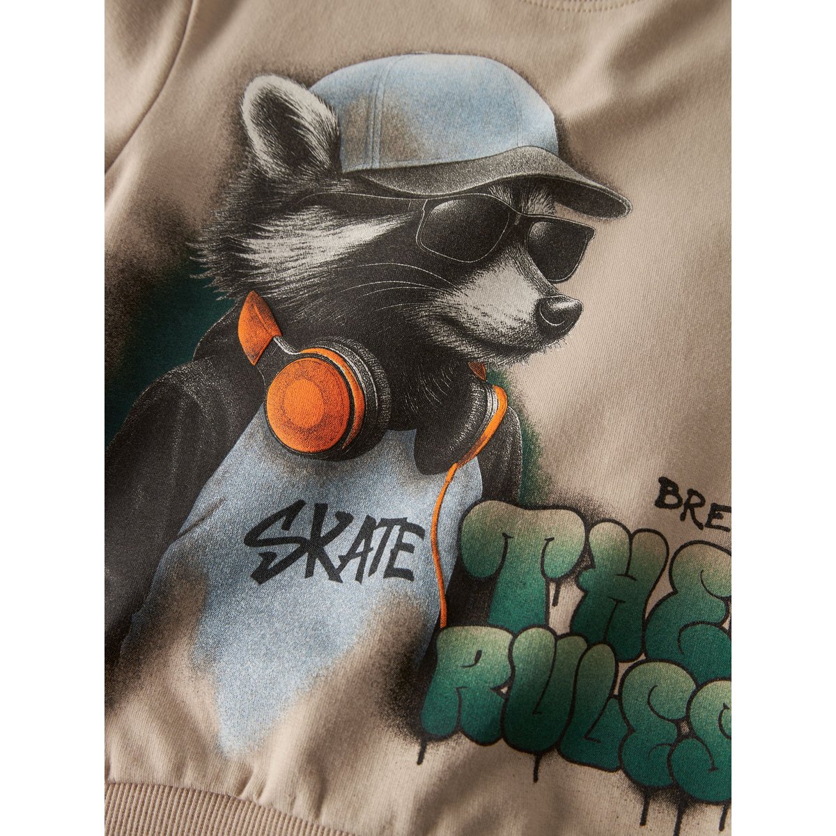 Sweat-Shirt gris - sesame1, NAME IT