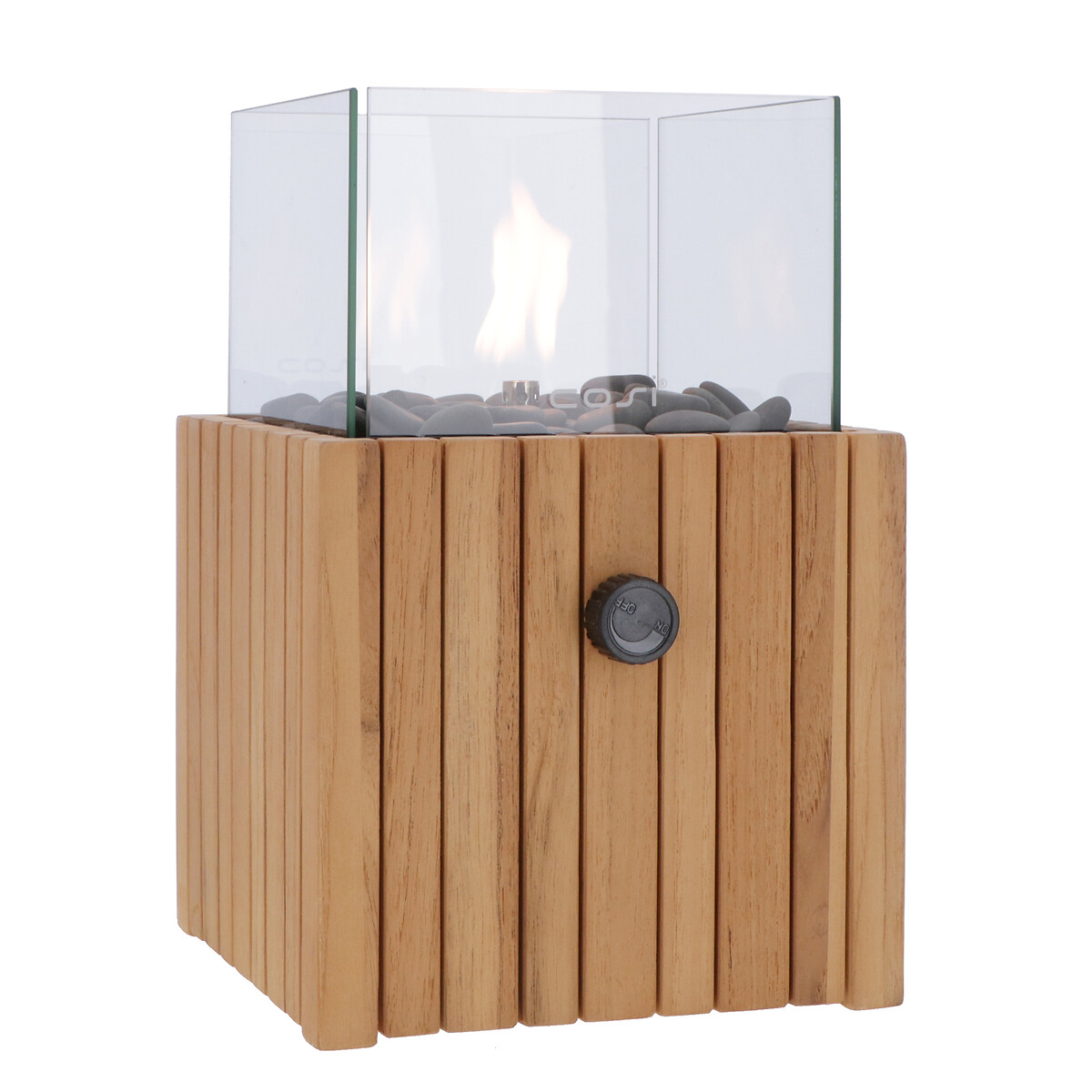 Cosiscoop Timber Square Fire Lantern natural, COSI