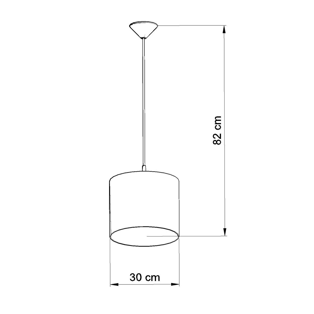 Suspension PVC Multicolore E27 1 Hibou 30 multicolore, EDEN