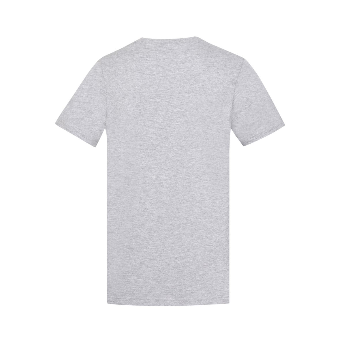 Tee shirt coton 160GSM gris clair chiné/noir, UMBRO