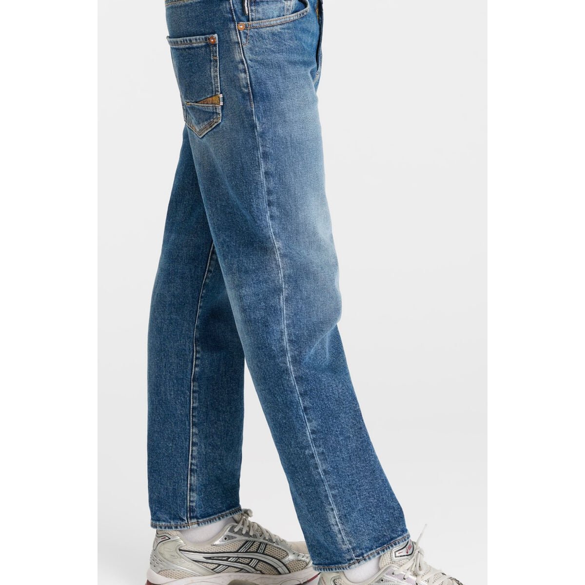 Jeans droite SWANN, longueur 34 blue, LE TEMPS DES CERISES