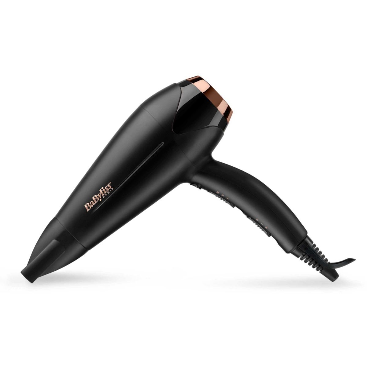 Sèche cheveux Turbo Shine 2200 D570DE noir et cuivrã©, BABYLISS