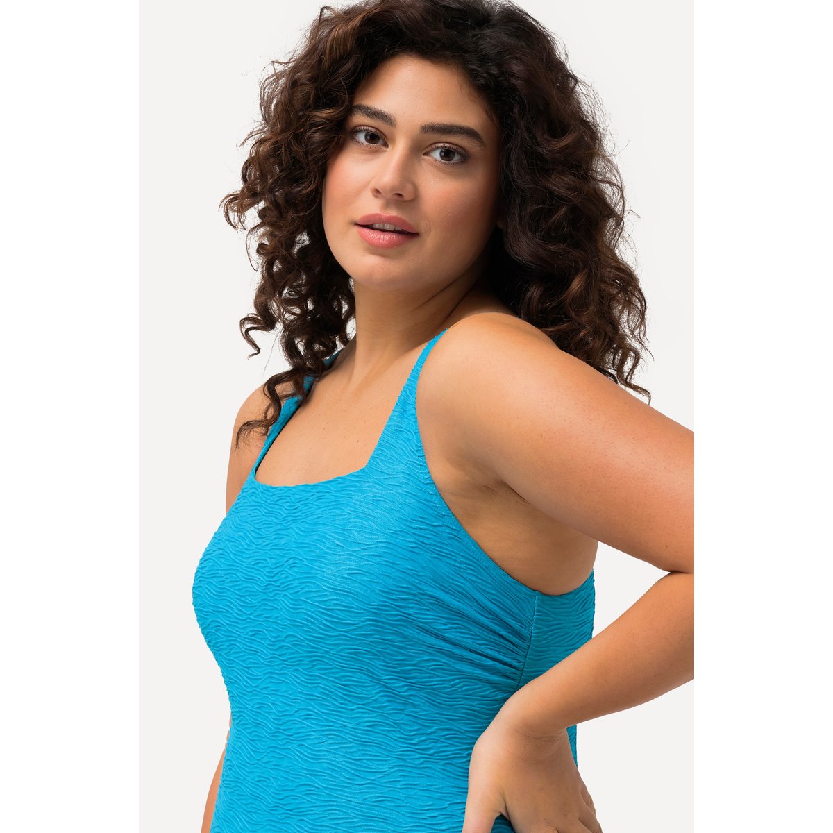 Maillot de bain à bonnets souples turquoise clair, ULLA POPKEN